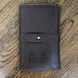 LeVian chocolate brown jewelry organizer